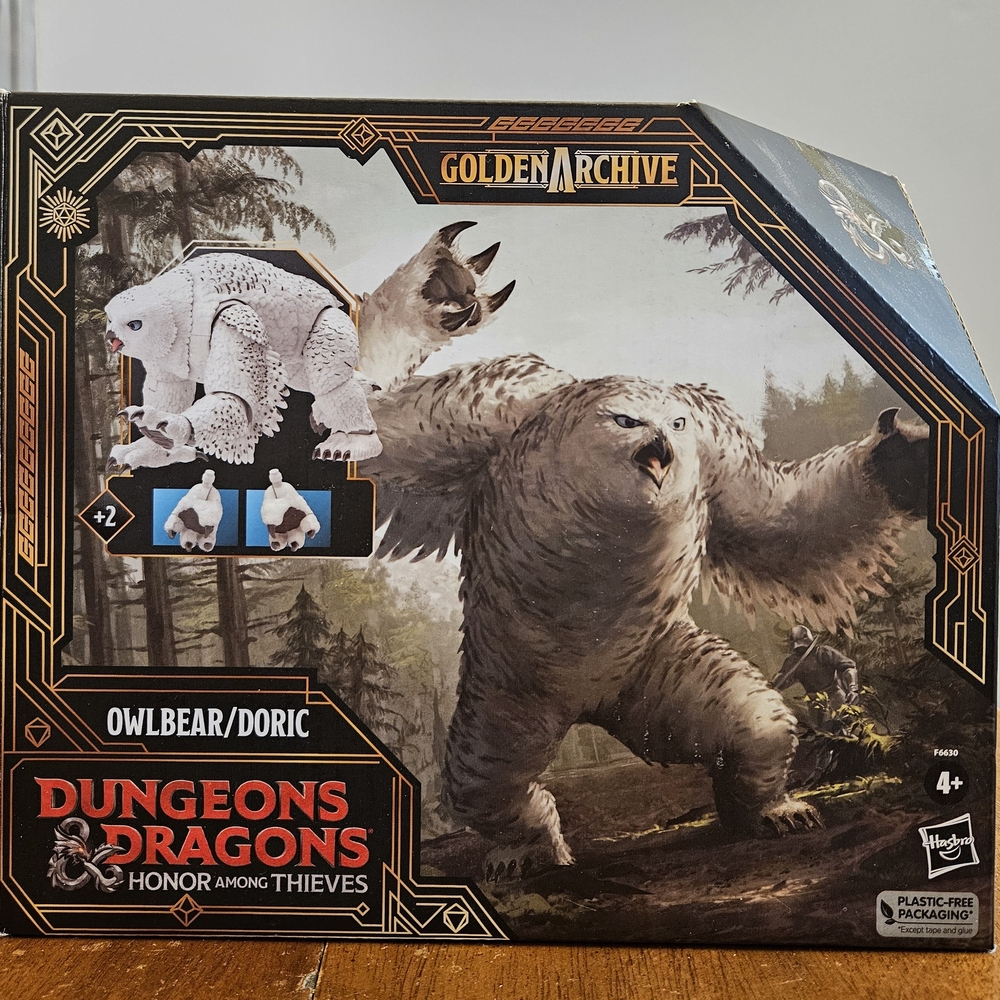 Dungeons & Dragons Owlbear/Doric Figure